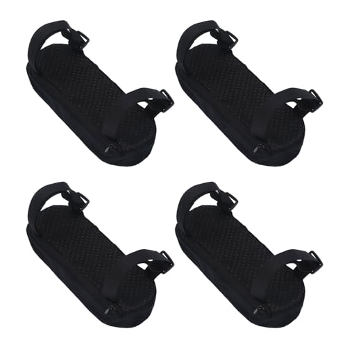 HPZIHUIT Stuhl Armlehnenpolster Decken weicher Schaumverstellbares Gurt Multifunktional Stuhl Elbow Kissen Ellbogen Unterstützung Kissen Büros Stühle Rollstühle Rollstühle (Schwarz) von HPZIHUIT