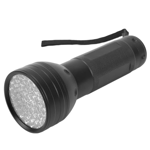 HPZIHUIT UV Taschenlampe LED Black Light Torch für PET -Urin -Erkennung Aluminiumlegierung 51pcs von HPZIHUIT