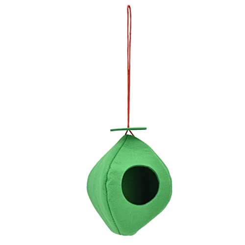 Hanging Bird Feeder Circular Dome Raffinierter Look Filzgefühlte Vogelfuttermittel mit Lanyard für Garten Courtyard Balkon (Grün) von HPZIHUIT