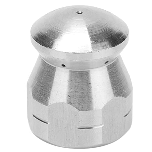 Hochdruck Edelstahlrohrreinigungsdüse vorne 1 Heck 6 Modus für Abwasserreinigung G3/8 -Zoll -Druckwaschmaschine Hochdruck Edelstahlrohrreinigungsdüse vorne 1 Heck 6 Modus für Abwasserreinigung G3/8 -Zoll -Druckwaschmaschine von HPZIHUIT