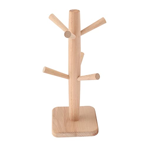 Kaffeetasse Halter Buche Furrow Design Tree Tree Tasse Rack Aufbewahrung Küche Home Kaffeetasse Halter Buche Furrow Design Tree Tree Tasse Rack Aufbewahrung Küche Home von HPZIHUIT