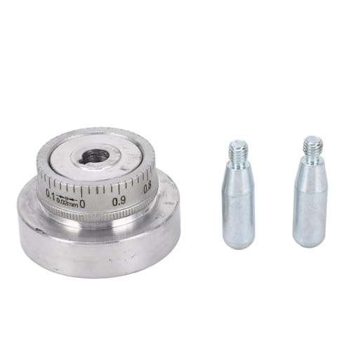 Mini -Drehmaschine Griff Kurbel Aluminiumlegierung 50 mm 2 -Zoll -Skala Größe für DIY -Holzbearbeitung Hobbyisten von HPZIHUIT