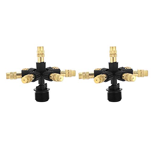 Misting Düse Kupfer Atomisierende Sprinkler -Garten -Bewässerung Tool 2pcs G1/2in DN15 Männlicher Faden Misting Düse Kupfer Atomisierende Sprinkler -Garten -Bewässerung Tool 2pcs G1/2in DN15 Männlicher Faden von HPZIHUIT
