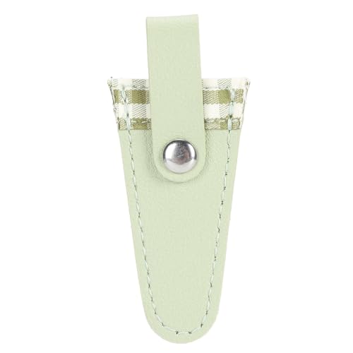 NÄHLE SCHISSOREN SCHÜTZEN SCHUTZ PU-LEDER ABDECKUNG STICKEREI-QUILT-SCHISSOREN FALL HAUSHALTS (Wasabi Green) von HPZIHUIT