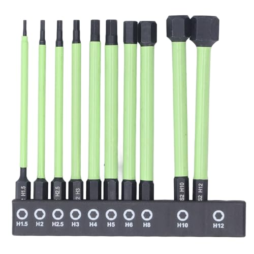 Sechskantschlüssel Bohrer Bit Set 10 Stk von HPZIHUIT