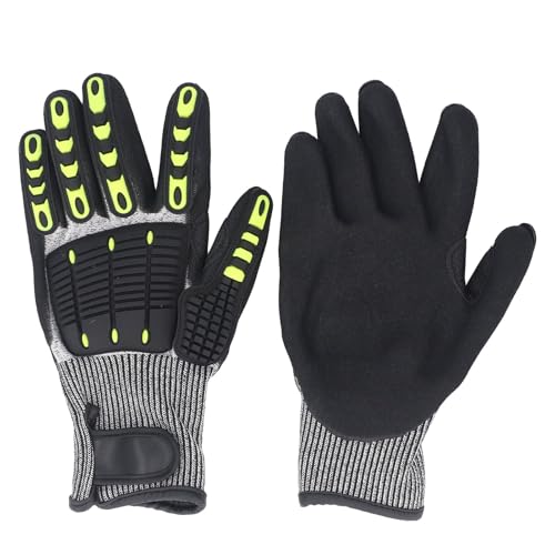 Sicherheitsarbeit Handschuh Langlebige geschnittene Handschuhe Mechanische Konstruktion Gartenarbeit (Xl) von HPZIHUIT