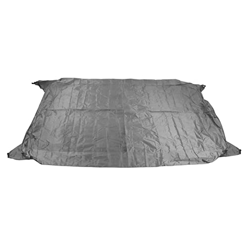 Tischtennis Tischstaubdicht Cover Innenhof Terrasse Sonnenregen Schutz Fliesenabdeckung (Grau) von HPZIHUIT