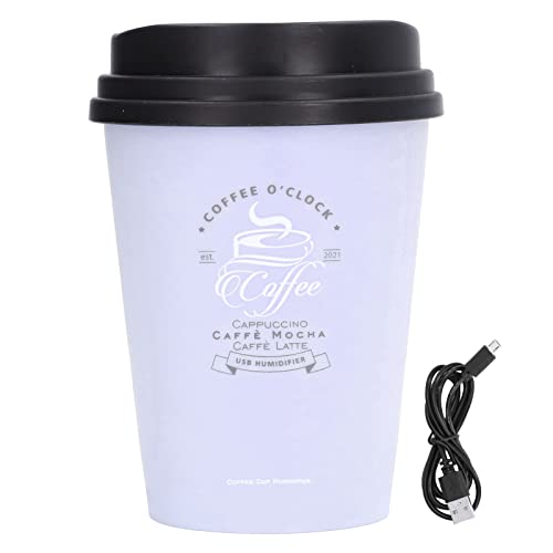 USB -Luftbefeuchter 300 ml kompakte leichte Raumsparung Mini -Luftbefeuchter stille Operation Auto Off for Car Home Office (Lila) von HPZIHUIT