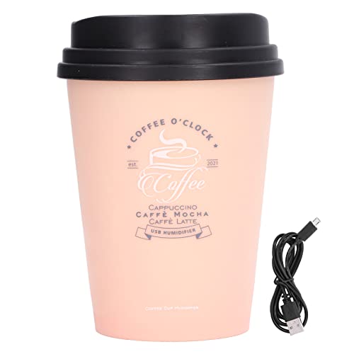 USB -Luftbefeuchter 300 ml kompakte leichte Raumsparung Mini -Luftbefeuchter stille Operation Auto Off for Car Home Office (Rosa) von HPZIHUIT