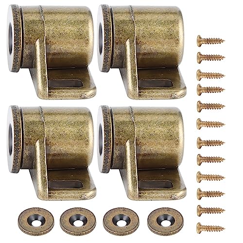 Vintage Zinklegierung Magnetetür Fang Hardware -Armaturen Schrank Schrankzubehör Grüne Bronze Gold TV -Schränke Kleiderschränke (Bronze) von HPZIHUIT