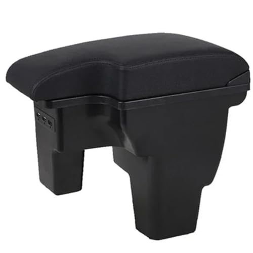HPZPRPCEW Armlehnenbox Für Auto Für Focus 3 MK3 Auto-Nachrüstteile Zentrale Armlehnenbox(A2 Kunstleder) von HPZPRPCEW