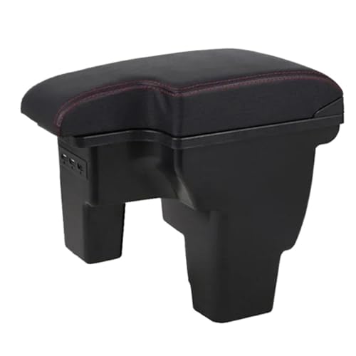 HPZPRPCEW Armlehnenbox Für Auto Für Focus 3 MK3 Auto-Nachrüstteile Zentrale Armlehnenbox(B1 Echtleder) von HPZPRPCEW
