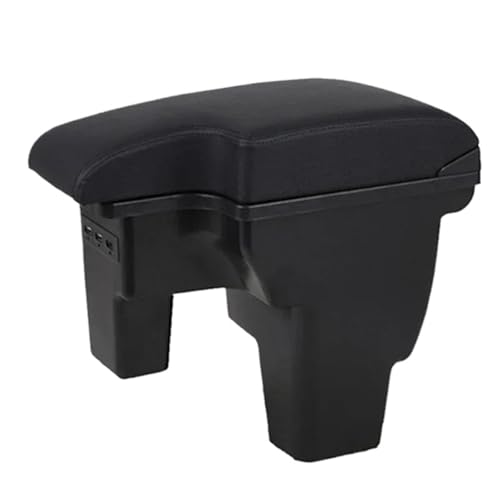 HPZPRPCEW Armlehnenbox Für Auto Für Focus 3 MK3 Auto-Nachrüstteile Zentrale Armlehnenbox(B2 Echtleder) von HPZPRPCEW