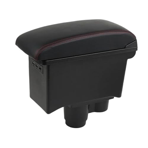 HPZPRPCEW Auto Armlehnenbox Für R&enault Für Duster 2019 2020 2021 2022 Mittelkonsolen-Aufbewahrungsbox(A1 Kunstleder) von HPZPRPCEW