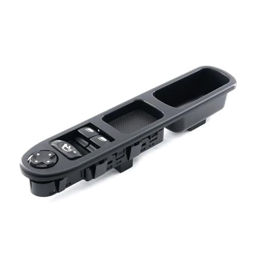 HPZPRPCEW Auto Hauptschalter Für Elektrische Fensterheber Vorne Links Auf Der Antriebsseite Mit Klappfunktion Für Peugeot 207 207SW 207CC 6554QA Zubehör von HPZPRPCEW