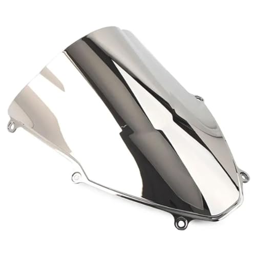 HPZPRPCEW Für CBR1000RR-R SP CBR 1000 RR-R 2020 2021 2022 2023 Windschutzscheibe Windabweiser Doppelblasen-Verkleidung(Silber) von HPZPRPCEW