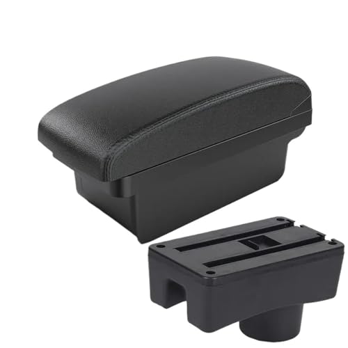HPZPRPCEW Für Chery Für Very A13 2011 2012 2013 2014 Auto Armlehnenbox Aufbewahrungsbox Innenraum Zentrale Armlehnenbox(A2 schwarze Linie Kein USB) von HPZPRPCEW