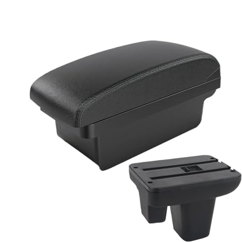 HPZPRPCEW Für MG3 Auto Armstützenkasten Rechtslenker Mittelkonsole Aufbewahrungsbox Innenmodifikation(A2 schwarze Linie Kein USB) von HPZPRPCEW