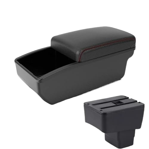 HPZPRPCEW Für Mazda CX-3 Armaturenbrettbox Für Mazda 2 Skyactiv Version Für Cx3 CX-3 Auto Armaturenbrett Aufbewahrungsbox(B1 Red Storage box) von HPZPRPCEW