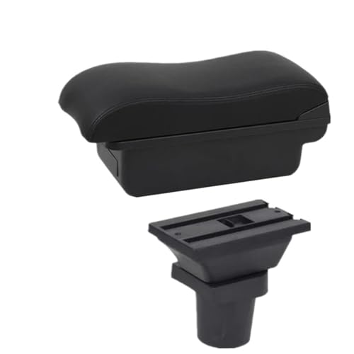 HPZPRPCEW Für Toyota Für Yaris Für Vitz 5-Türer Schrägheck 1998-2011 2005 2006 2007 2008 2009 2010 Auto Armlehnenbox(A2 schwarze Linie Kein USB) von HPZPRPCEW
