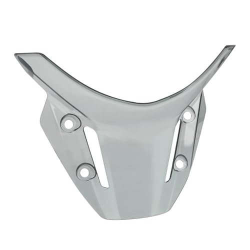 HPZPRPCEW Motorradzubehör Frontscheibe Windschutzscheibe Windabweiser für Y&amaha MT09 FZ09 MT-09 SP 2021 2022 2023(GRAU) von HPZPRPCEW