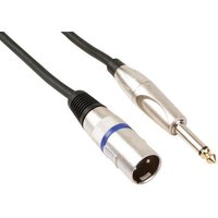 Hq Power - professionelles xlr-kabel, xlr-stecker auf 6.35mm-MONO-KLINKENSTECKER (1.5m) von HQ POWER