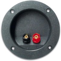 Lautsprecherklemmanschluss - rund - vergoldet von HQ POWER