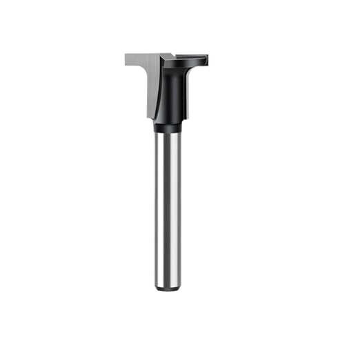 HQABCUTR 1PC 1/4 zoll Oder 6mm Schaft T-Slot Router Bit Arc Cutter for Halb-Runde und Winkel Holzbearbeitung von HQABCUTR