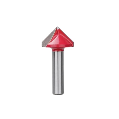 HQABCUTR 1pc 8mm Schaft 90 Grad V Typ Stoßen Cutter Gravur Router Bit Nut Hartmetall Fräsen for Holz von HQABCUTR