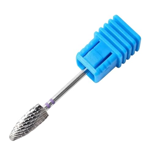 HQABCUTR 1pc Nagel Kegel Spitze Wolfram Stahl Bohrer Bits Elektrische Häutchen Rotary for Maniküre Pediküre Schleifen Kopf Sander Werkzeug von HQABCUTR