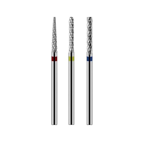 HQABCUTR 3 Stück Wolframkarbid-Nagelbohrer, 3/32 Zoll Reinigungsbit HQABCUTR 3 Stück Wolframkarbid-Nagelbohrer, 3/32 Zoll Reinigungsbit von HQABCUTR