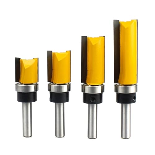 HQABCUTR 4 STÜCKE 8 MM Schaft Holzbearbeitung Fräser Profil Trimmen Messer Graviermaschine Mit Lager HQABCUTR 4 STÜCKE 8 MM Schaft Holzbearbeitung Fräser Profil Trimmen Messer Graviermaschine Mit Lager von HQABCUTR
