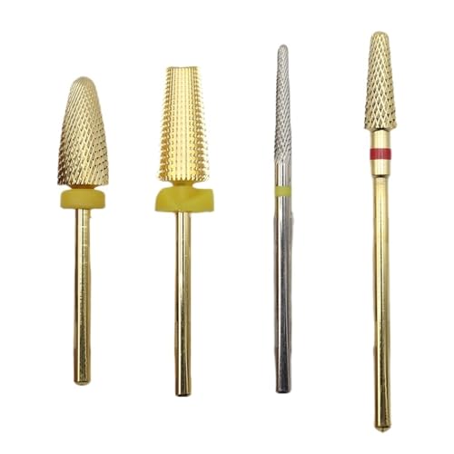 HQABCUTR 4 Stück Hartmetall-Nagelbohrer, Maschinenfeilen, Werkzeuge HQABCUTR 4 Stück Hartmetall-Nagelbohrer, Maschinenfeilen, Werkzeuge von HQABCUTR