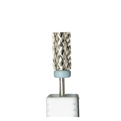 HQABCUTR 6,6 mm runder, flacher Schaft, Wolframstahl, Hartmetall, Maniküre-Nagelbohrer, Dateizubehör von HQABCUTR