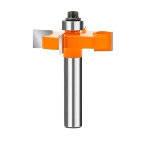 HQABCUTR 8mm Schaft T Slot Router Bit Mit Lager Holz Sloting Fräser Typ Rabbeting Holzbearbeitung Werkzeug von HQABCUTR