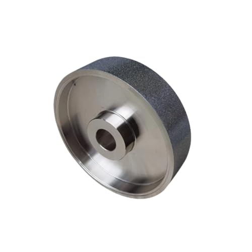 HQABCUTR Galvanisierte Legierungsschleifscheibe (157 mm Durchmesser x 32 mm Loch, 25 mm Dicke) 6-Zoll-Diamant-Parallelmaschine von HQABCUTR