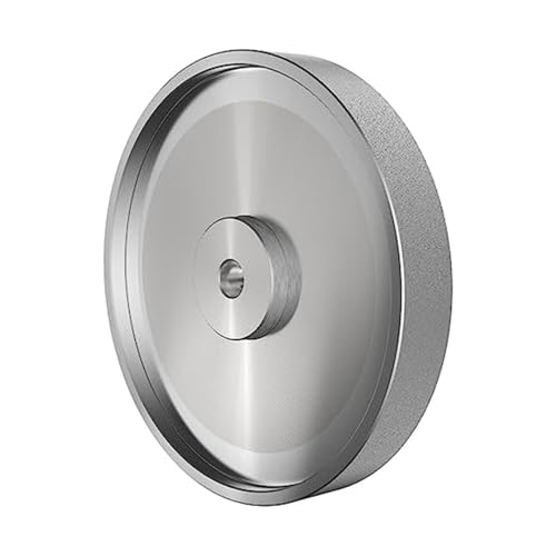 HQABCUTR Schleifscheibe 6 Zoll Durchmesser X 1 Breite 1/2 for Schärfen von Drechselwerkzeugen 180er Körnung HQABCUTR Schleifscheibe 6 Zoll Durchmesser X 1 Breite 1/2 for Schärfen von Drechselwerkzeugen 180er Körnung von HQABCUTR