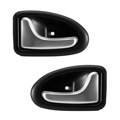 HQGQCEZEK 2 Stück Verchromte Türgriffe Für Für Clio 2000–2009 2/3–4/5 Türgriff Innen(Pair) von HQGQCEZEK