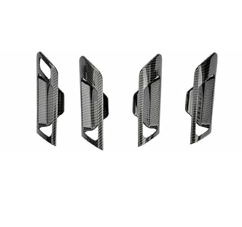 HQGQCEZEK 4-teilige Türgriffschalen-Zierleisten Für Golf MK6 2010 2011 2012 2013 Carbonfaser Türgriff Innen von HQGQCEZEK