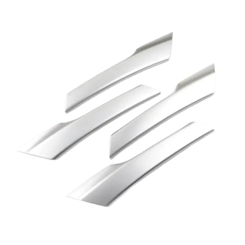 HQGQCEZEK Für VW Für Tiguan 2008 2009 2010 2011 2012 2013 2014 2015 2016 Auto-Styling-Innentürgriff-Abdeckung Türgriff Innen(Silber) von HQGQCEZEK