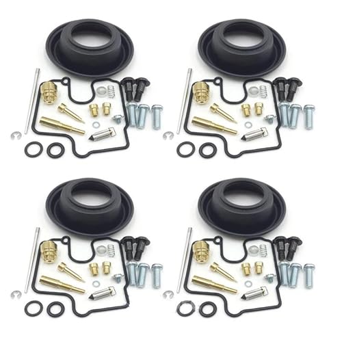 HQGQCEZEK Vergaser Motor Für Suzuki GSXR600 GSXR750 GSXR750W VL1500 Vergaser Reparatursatz Mit Membrane(4sets) von HQGQCEZEK