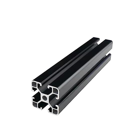 YEJIANGHUA 1 STÜCK SCHWARZ 4040 Europäischer Standard Eloxiertes Aluminiumprofil Extrusion 100–800 mm Länge Linearschiene Passend for CNC 3D-Drucker CNC Natural(400mm) von HQLBD
