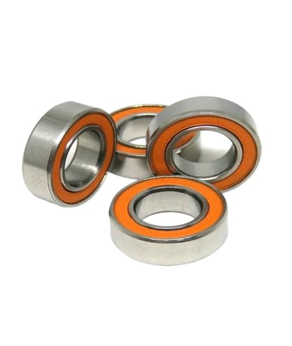 4 Edelstahl-Hybridkeramiklager(SMR83C-2OS 3X8X3mm) von HQNBDVXP