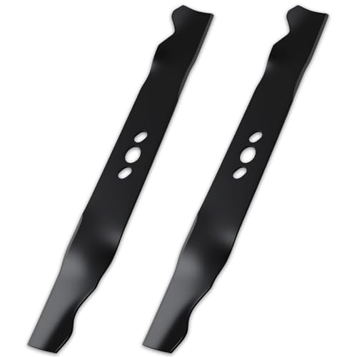 HQPASFY 2105300125A Rasenmähermesser, passend für MNA152505 MNA152701, Klinge kompatibel mit Hyper Tough 50,8 cm Rasenmäher-Deck, 2 Stück von HQPASFY