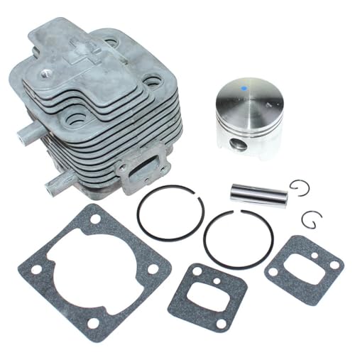 Zylinder Kolben Kit Für Husqvarna 142R 142RB 142RJ 152R 152RB 152RJ 143R 153R Für Jonsered GC2042 GC2052 BP2052 531007735,531007736 von HQQYGDM