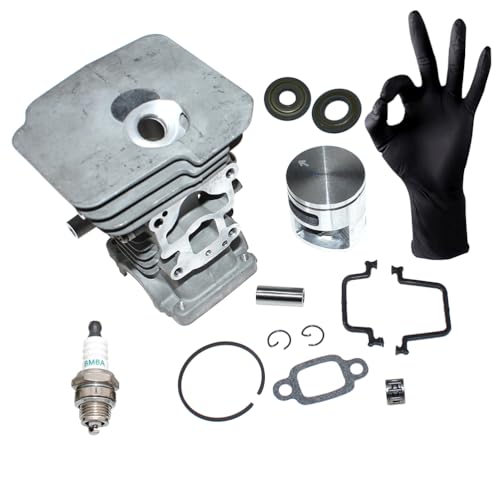 Zylinder Kolben Kit Für McCulloch CS350 CS390 CS410 Für Handwerker 358381800 Für RedMax GZ381 504735104 502625002 504735105 5047351-02 von HQQYGDM