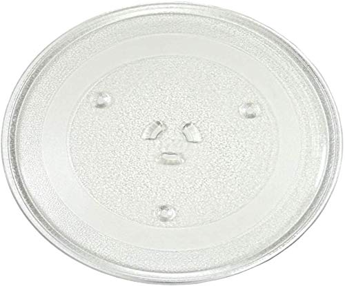 HQRP 28,5 cm Glas-Drehteller kompatibel mit Samsung DE63-00624A ME11A7510DG ME16A4021AS ME17H703SHW SMH1713B Kenmore 40185044110 40185043010 Mikrowellenherd Platte 28,5 cm 85 mm, 11 cm. 0,64 cm (1/4 von HQRP