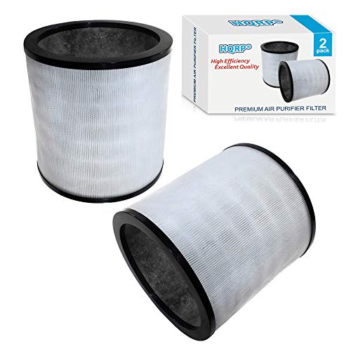 HQRP 2er-Pack Filter für Dyson Pure Cool Link TP02 TP03, Pure Cool TP01 AM11 Tower, Pure Cool Me BP01 Personal Lüfter, kompatibel mit 968126-03 EVO Filter 2nd Generation von HQRP