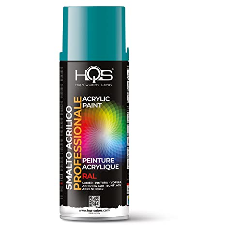 HQS Farbe Spraydose Acryl Farbe Ral (Ral 5018 Türkis Blau) von HQS High Quality Spray