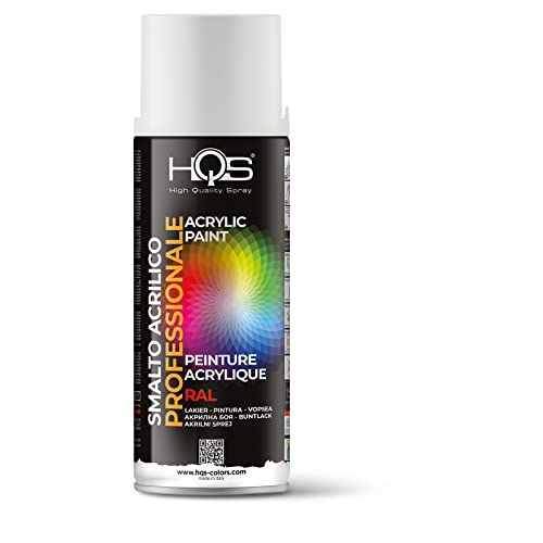 HQS Farbe Spraydose Acryl Farbe Ral (Ral 9010 Weiß Matt) von HQS High Quality Spray